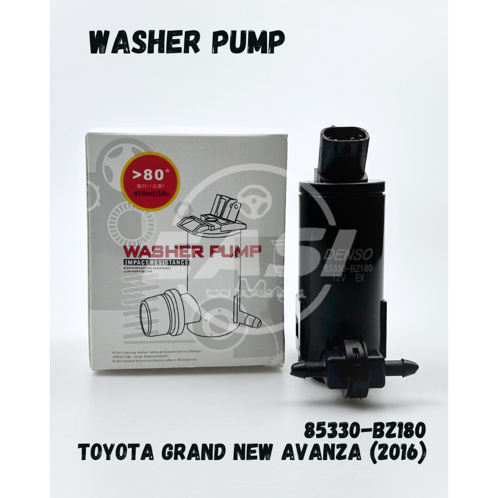 MOTOR WASHER POMPA TABUNG AIR TOYOTA Grand Avanza NEW 2016 BZ180 85330-BZ180