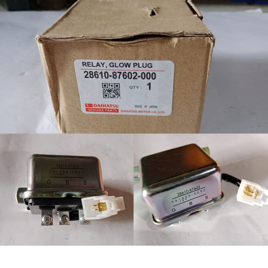 RELAY GLOW PLUG BUSI PEMANAS DAIHATSU DELTA / TAFT 28610-87602