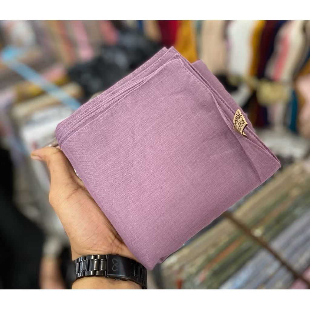 Hijab segi empat Lavender paris premium lavender paris premium warna lavender segiempat lavender