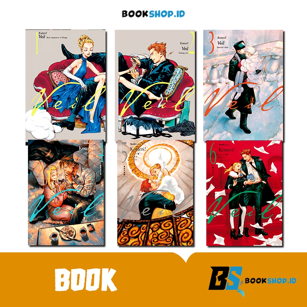 Komik Manga Veil Koterri ( 7 Book series ) by Fuuda Ikkumi | Manga English