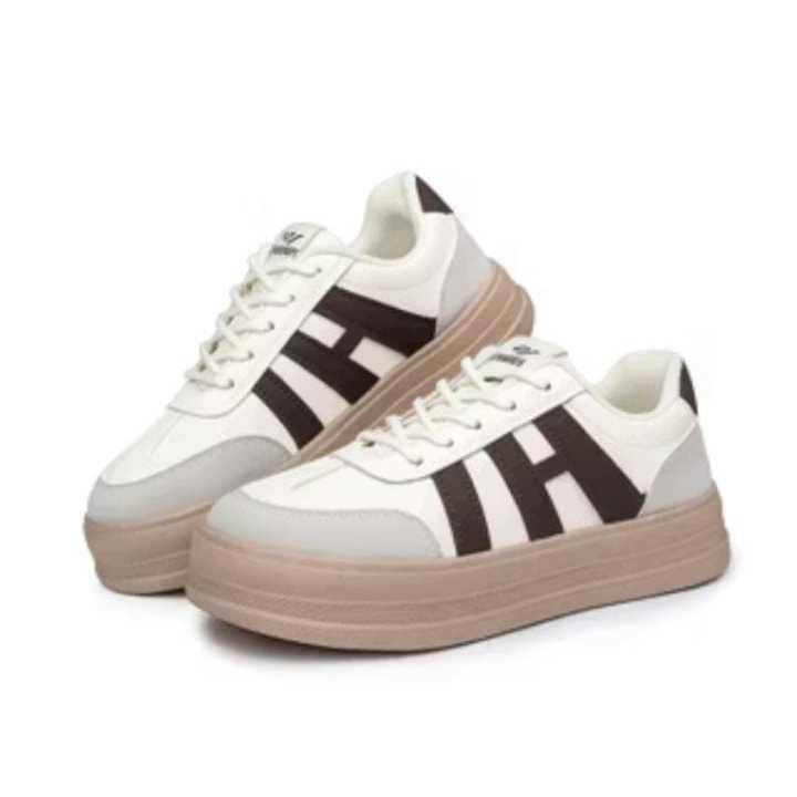 Sepatu sneakers wanita kekinian sepatu casual  cewek sepatu putih cewek korean style terbaru