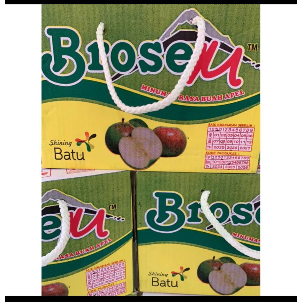 Minuman Sari Apel Brosem isi 32cup