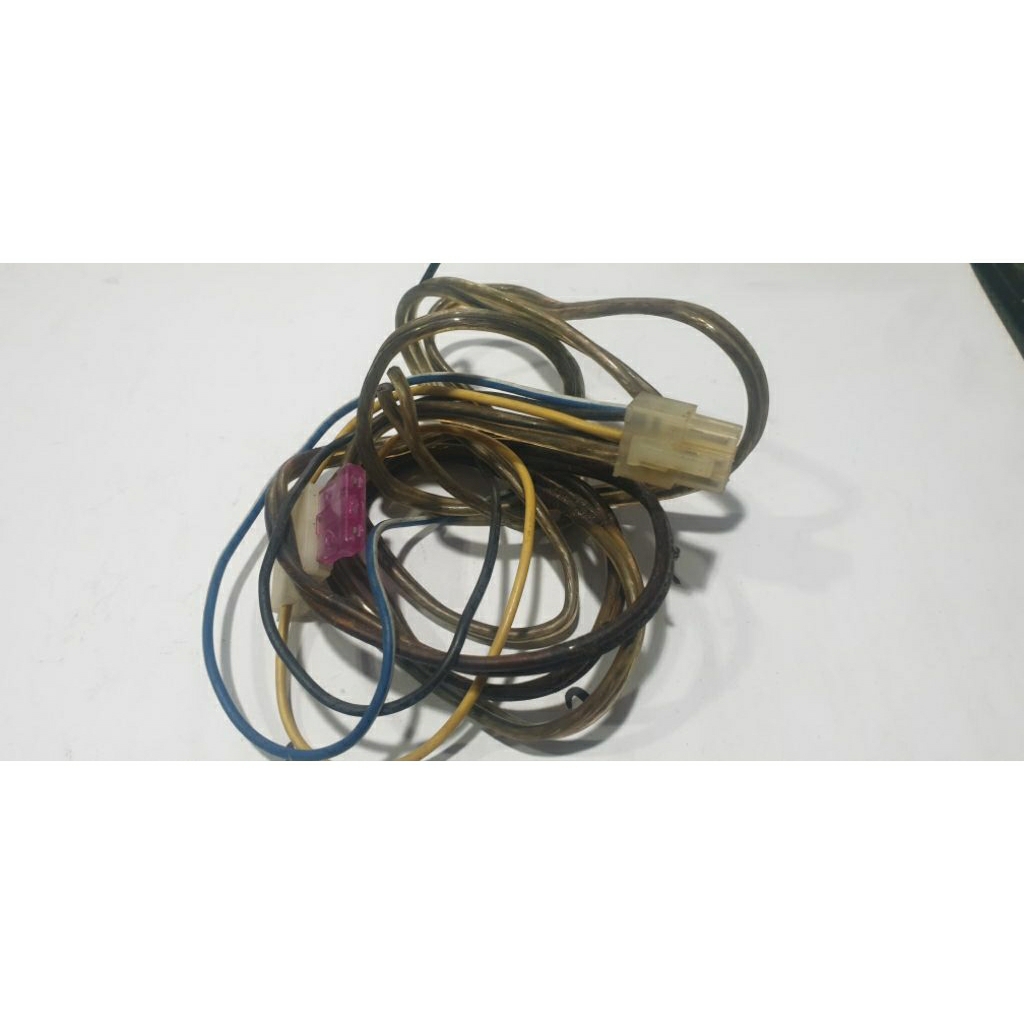 Kabel Jack soket listrik untuk power center speaker mobil Clarion 6 pin