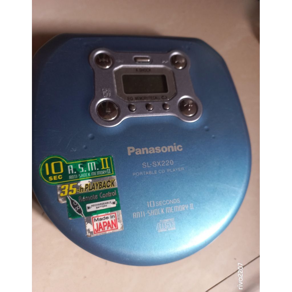 discman panasonic - SL - SX220 - butuh service