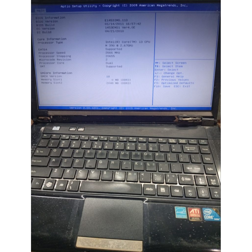 Motherboard Mainboard Mobo Normal laptop MSI CX400 CX420 CR400 CR420 CR460 FX400 FX420 core i3