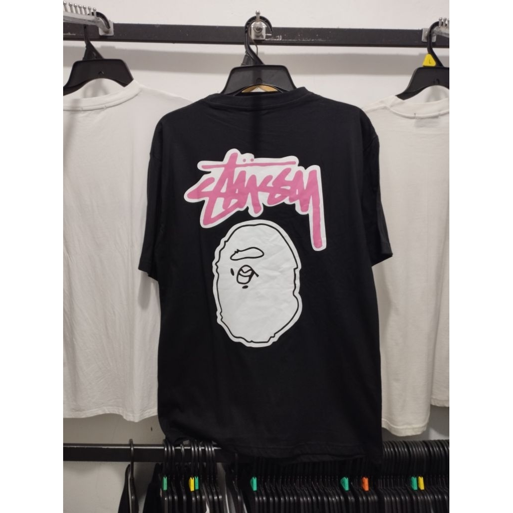 BAPExSTUSSY TEE SECOND