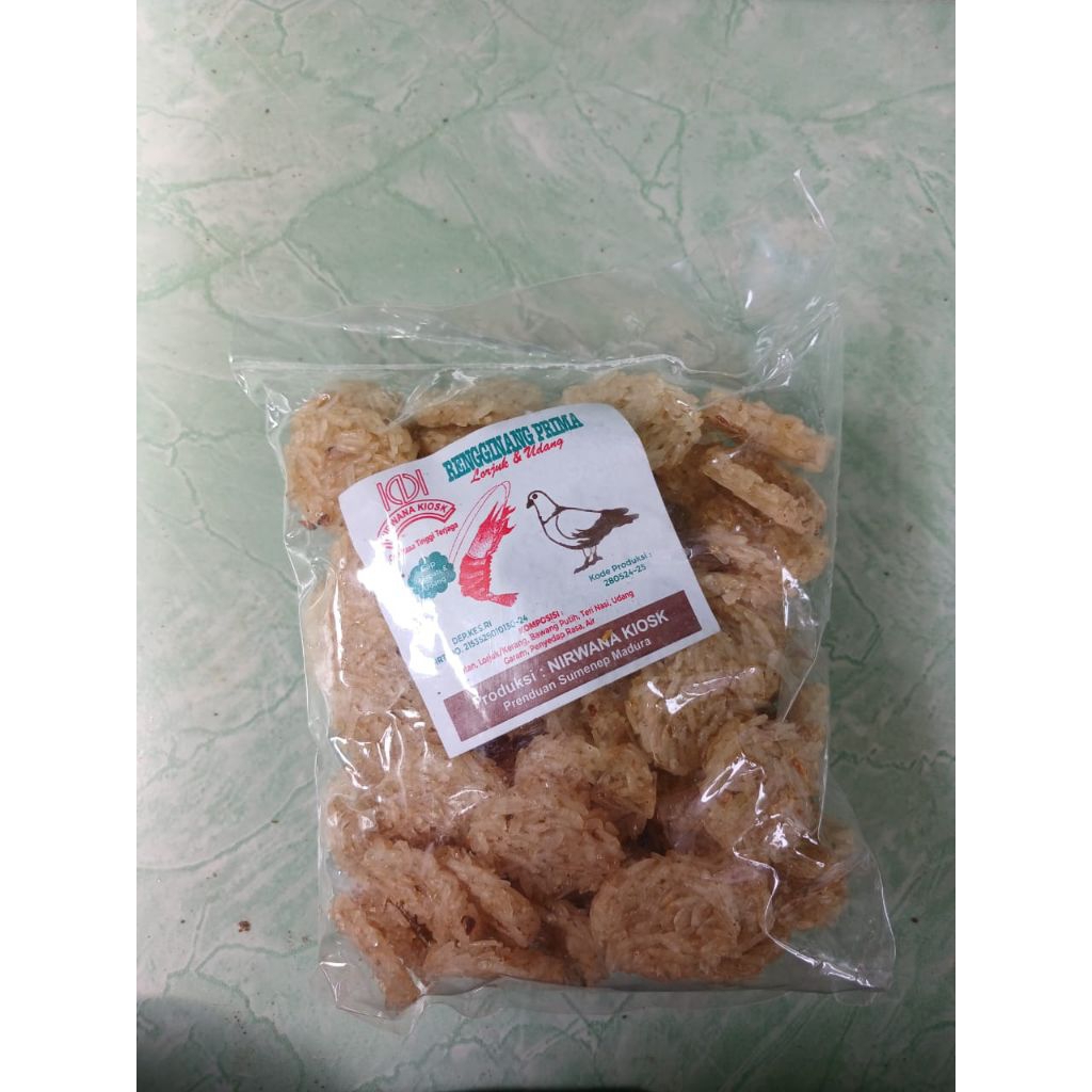 rengginang lorjuk koin