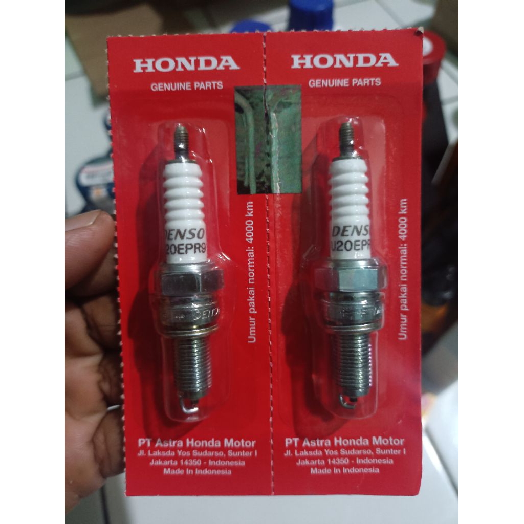 Busi Ahm Denso U20EPR9 Busi Panjang Busi Motor Matic Dan Motor Bebek