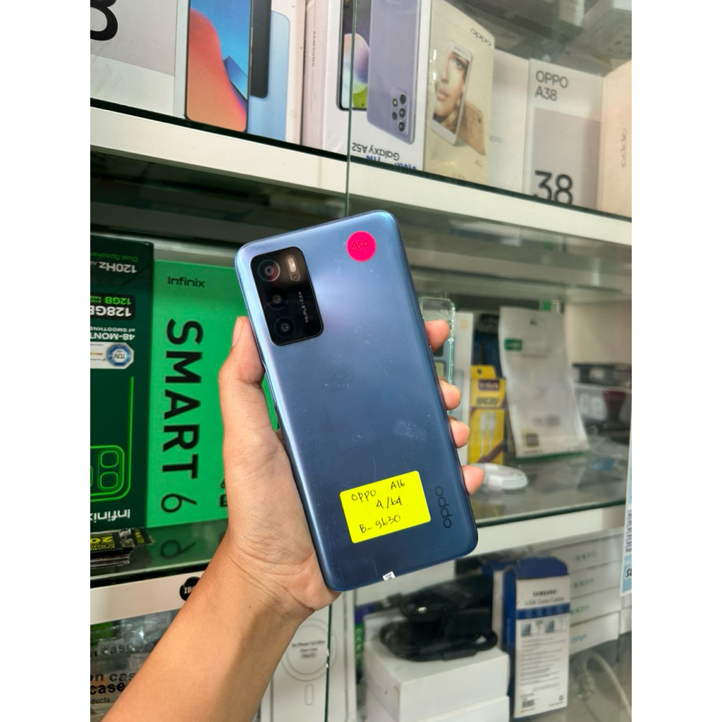 Oppo A16 4/64 Hp Saja Second