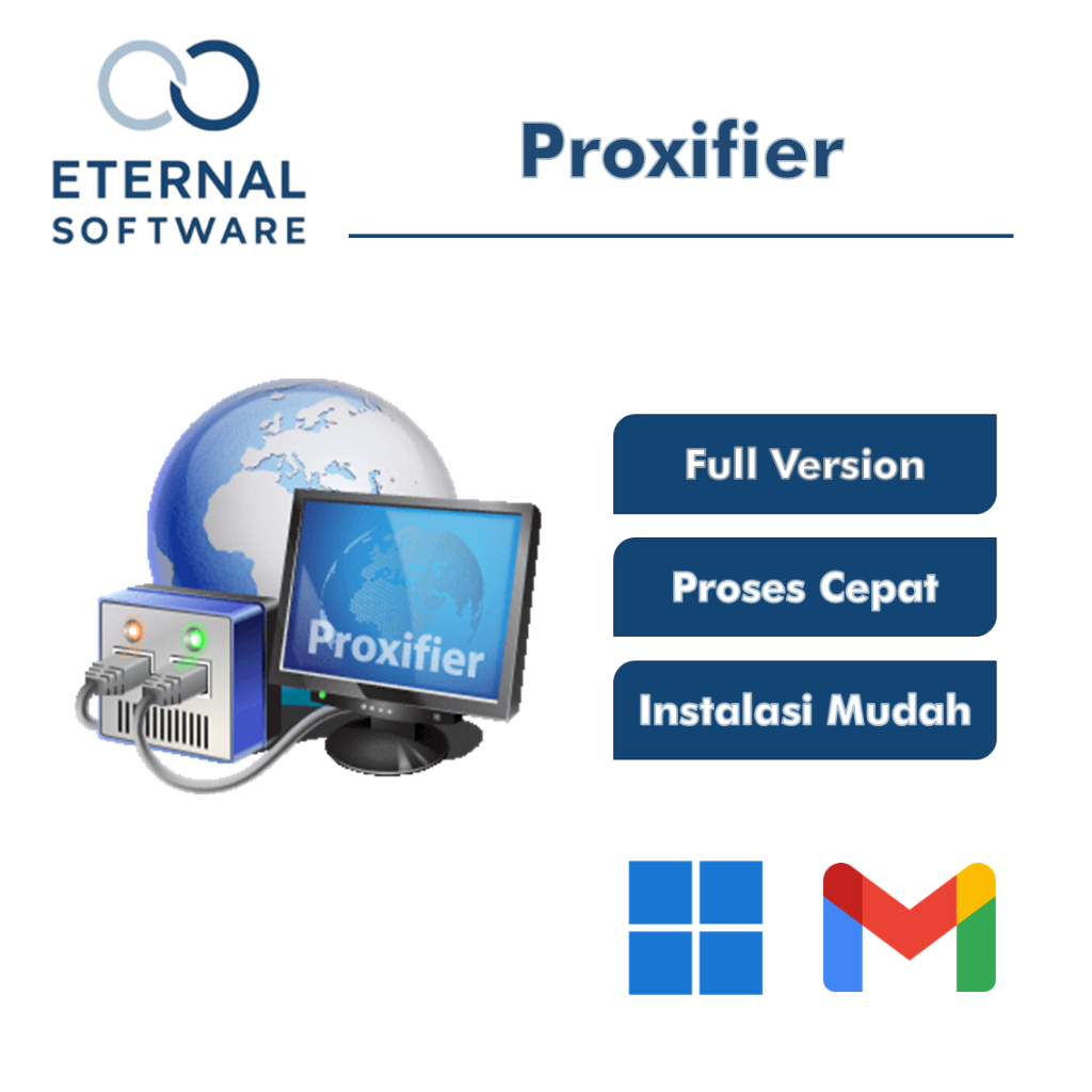 Proxifier Full Version Software Pengatur Jaringan Proxy Server di Windows Full Lisensi Lifetime