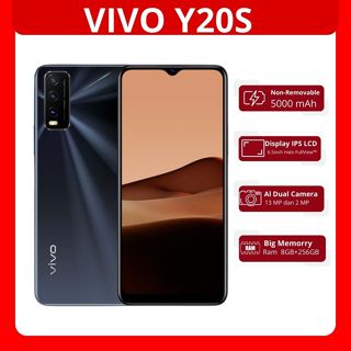 Smartphone Vivo Y20s asli ori handphone RAM 8/256GB  Camera 13MP