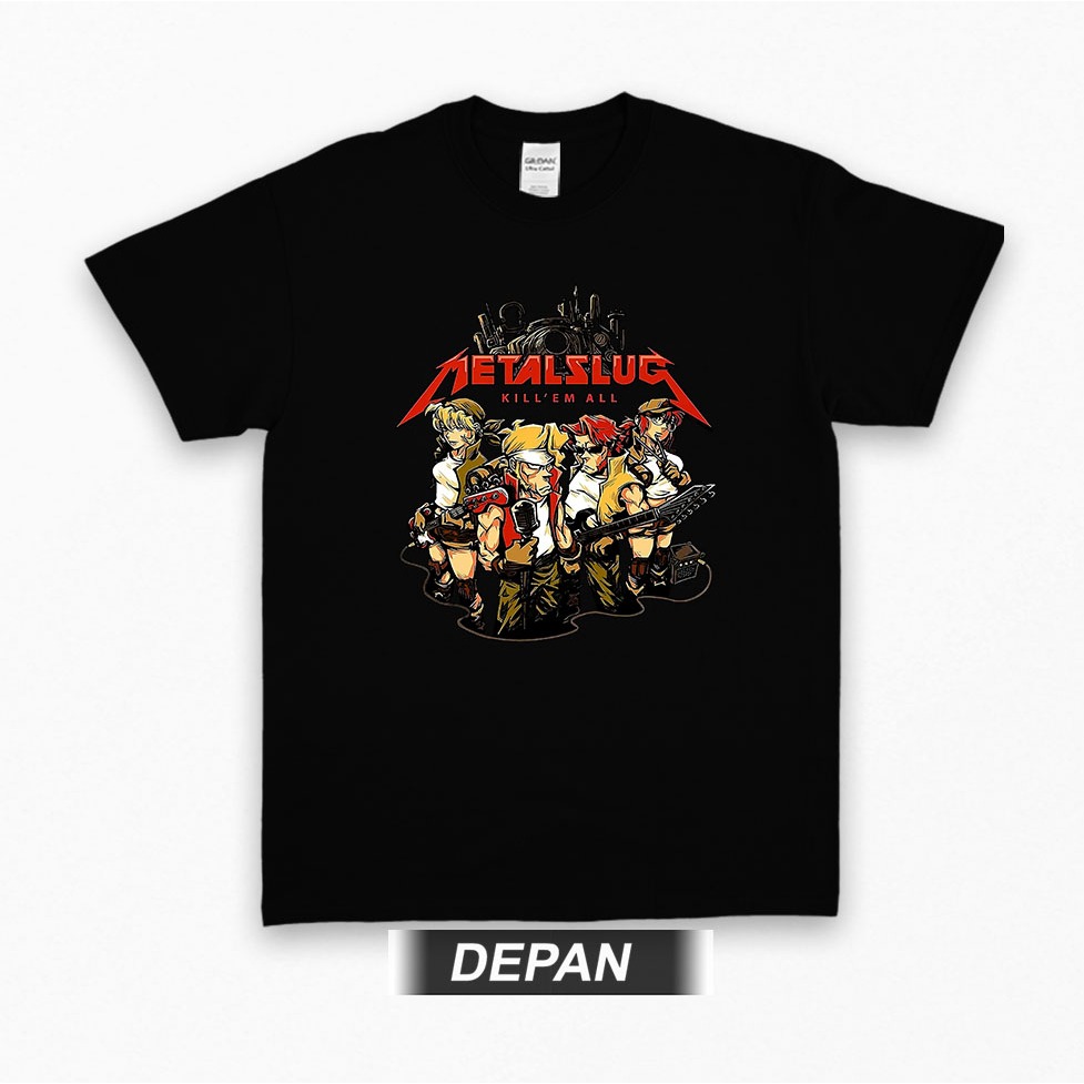 KAOS ANAK METAL SLUG KAOS GAME RETRO PRIA WANITA