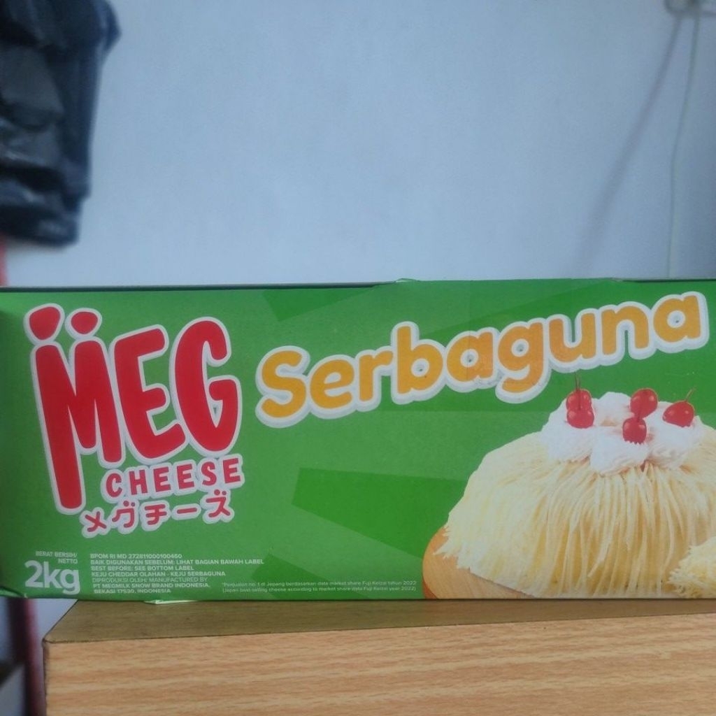 Keju Meg Cheddar 2kg