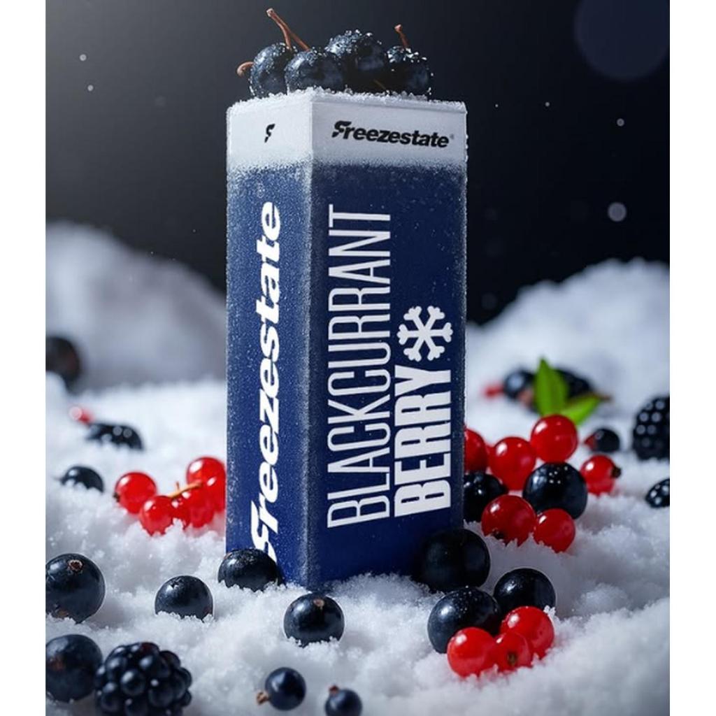 Liquid Freeze State Blackcurrant Berry Salt Nic 30ML by Freezestate.id [ VAPEKU88 ]