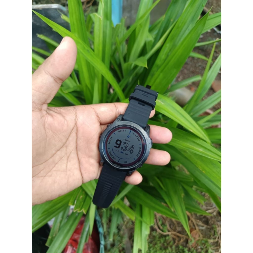 GARMIN FENIX 7X SAPPHIRE SOLAR TITANIUM