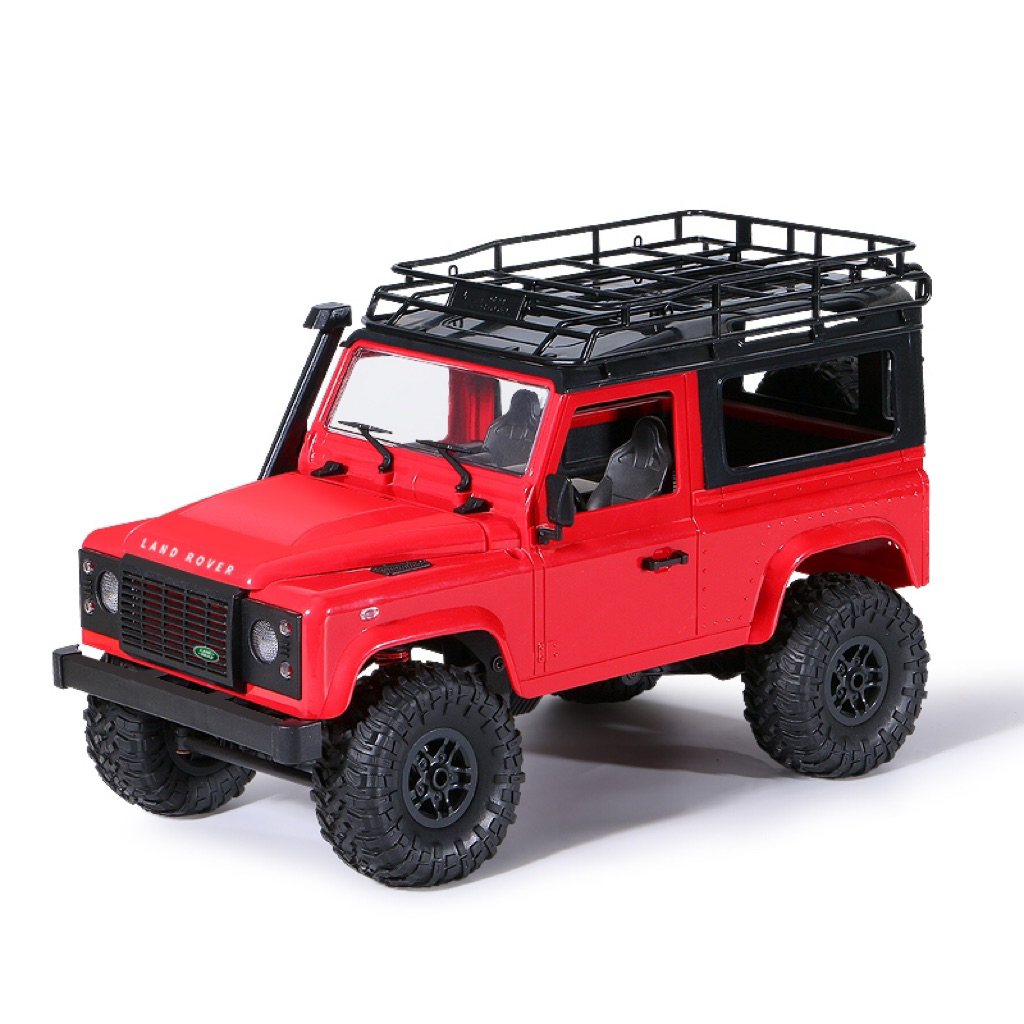 RC MN90 Mobil Adventure Offroad Land Rover - Merah