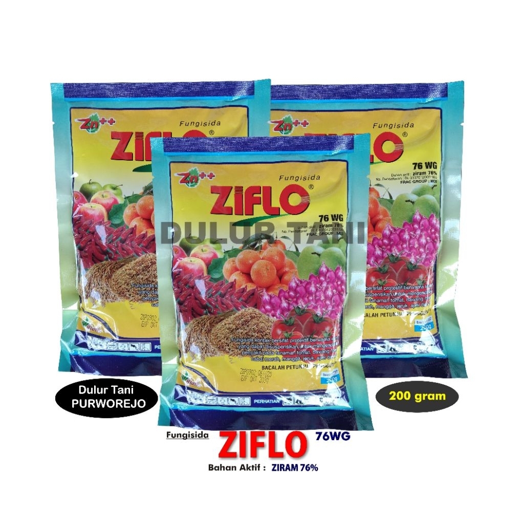 Fungisida Ziflo 90 WP 200 gram