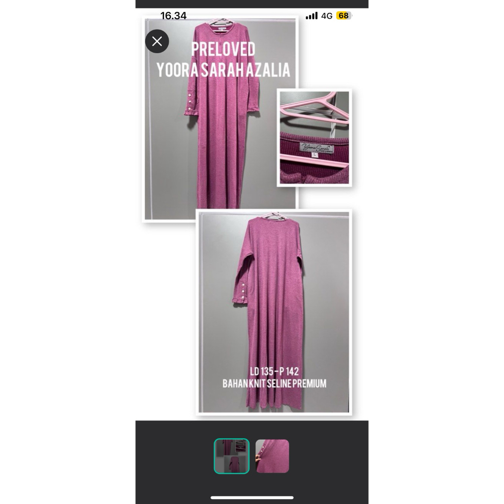 Yoora Sarah preloved