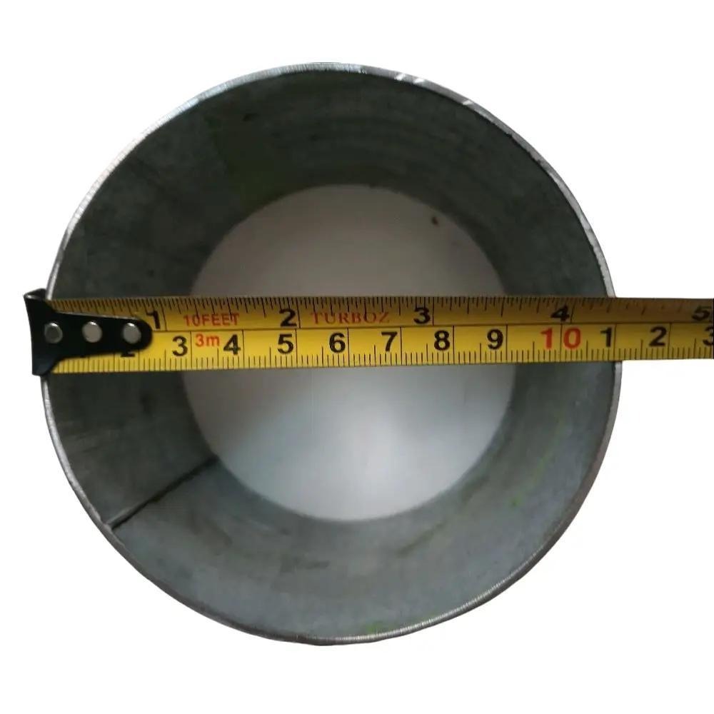 Pipa Galvanis 4 Inch Tebal 1,5 mm Potongan Ukuran Custom