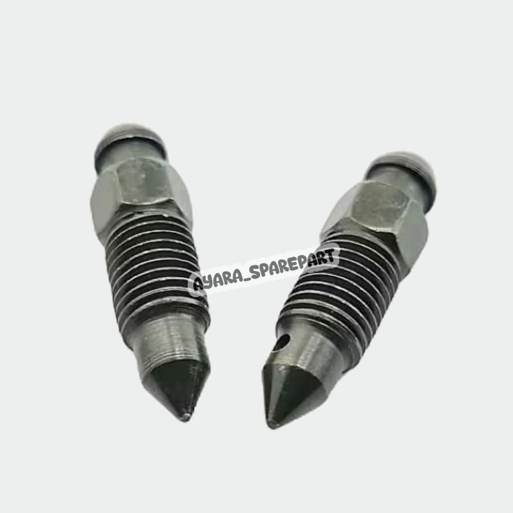 Baut nepel angin nepel cakram mobil M10 drat halus 1,0 pembuangan angin kampas rem Original