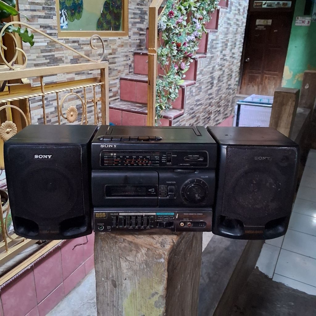 radio sony CFS - 1055S jadul