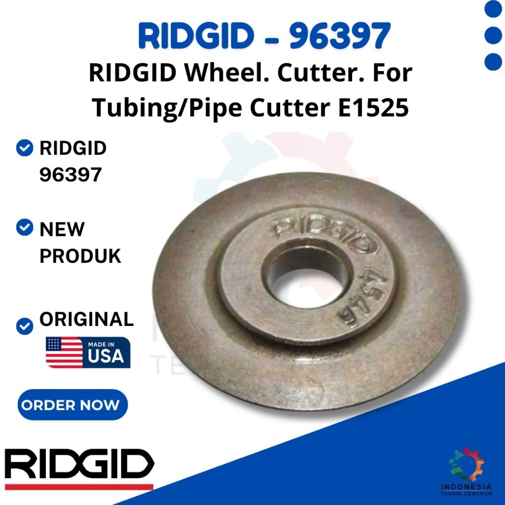 RIDGID Wheel. Cutter. For Tubing/Pipe Cutter SS-96397