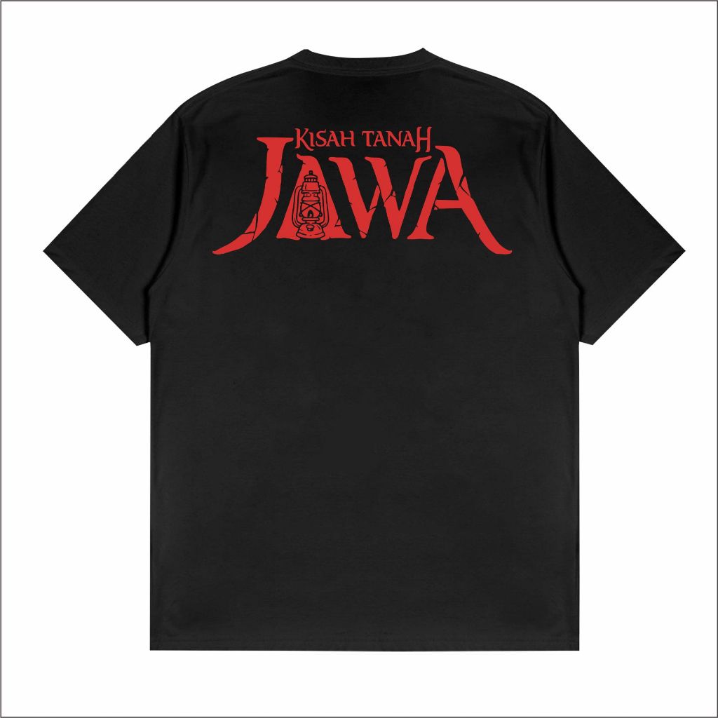 Kaos Distro Ktj Kisah Tanah Jawa Red On Black