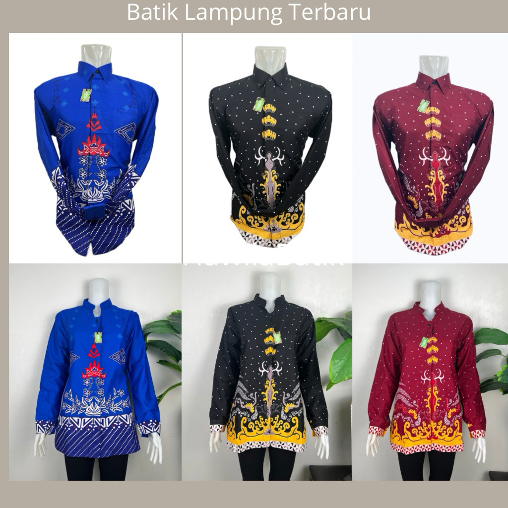 Batik Lampung Pria dan Wanita