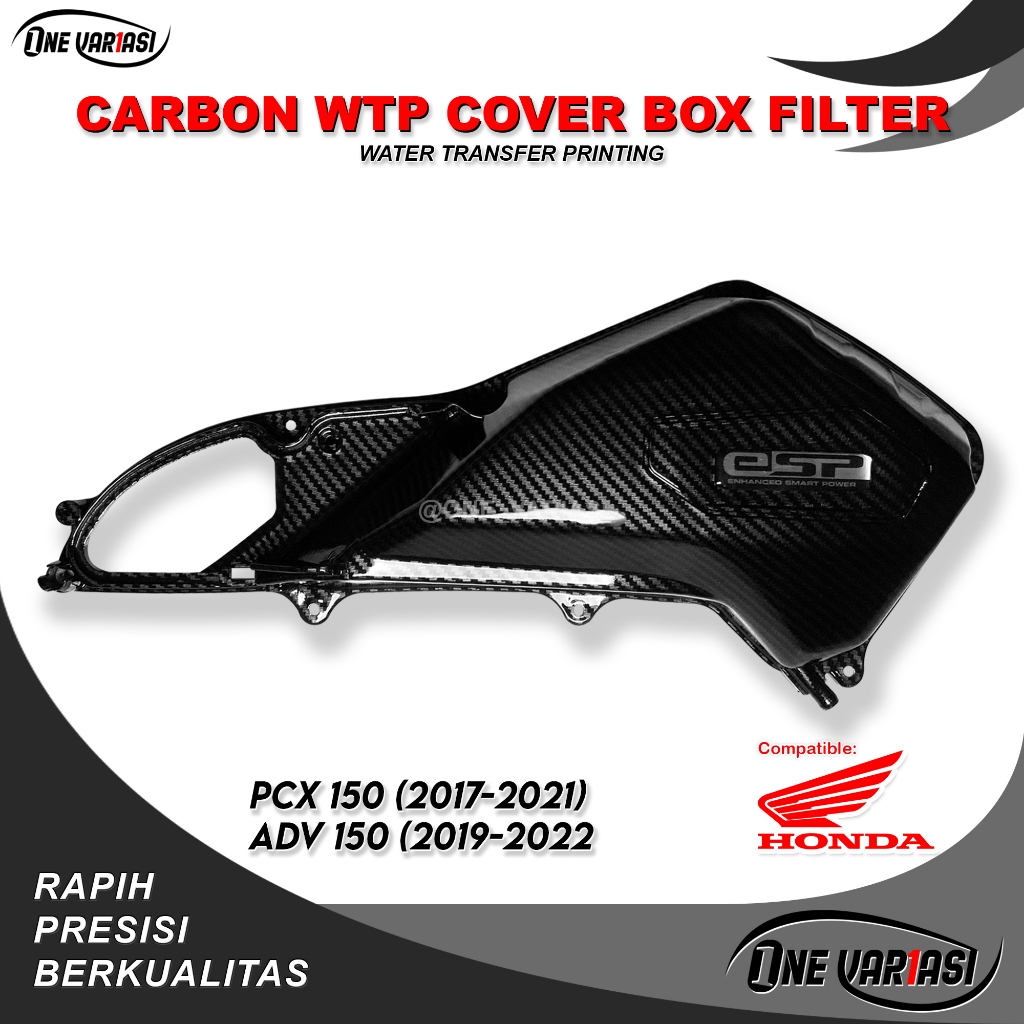 COVER TUTUP BOX FILTER PCX 150 CARBON / TUTUP FILTER PCX 150 CARBON / TUTUP COVER FILTER CARBON PCX 