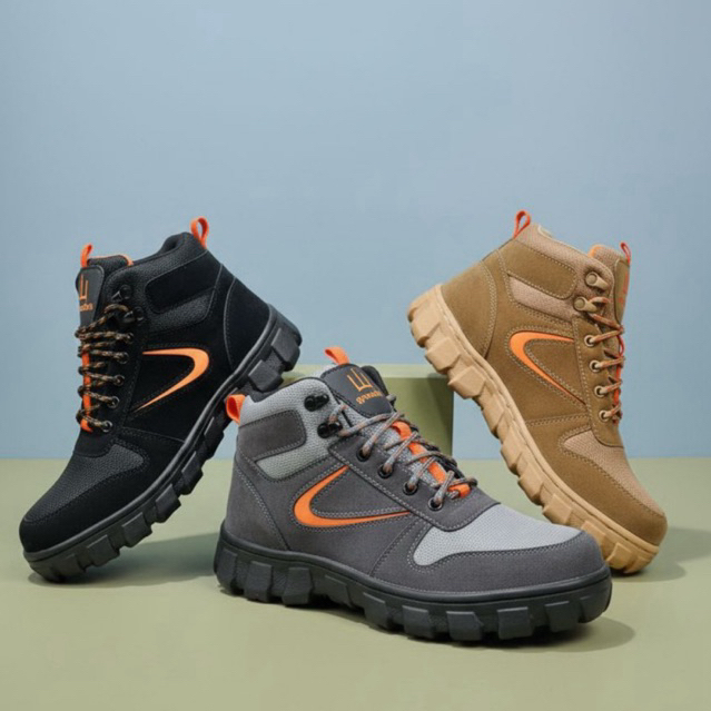 GRANCHIO safety Boomerang - Sepatu pria wanita (unisex) Sepatu safety boots sepatu safety pria wanit