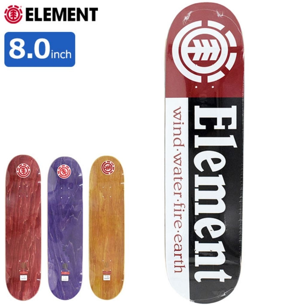 deck skateboard element 7.75/8.0/8.125/8.25/8.375/8.5 original maple canada 7 ply papan skateboard c