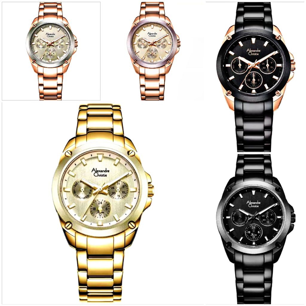 AC8667 Jam Tangan Wanita Alexandre Christie AC 8667 Original