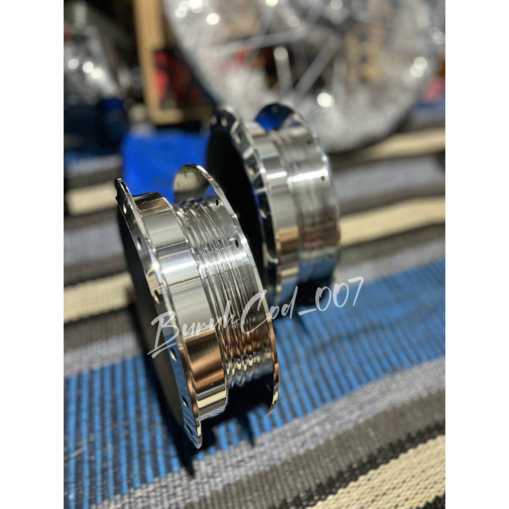 Tromol Belakang Yamaha Mio Karbu/Sporty Original 2nd Bubut Cnc Glowing