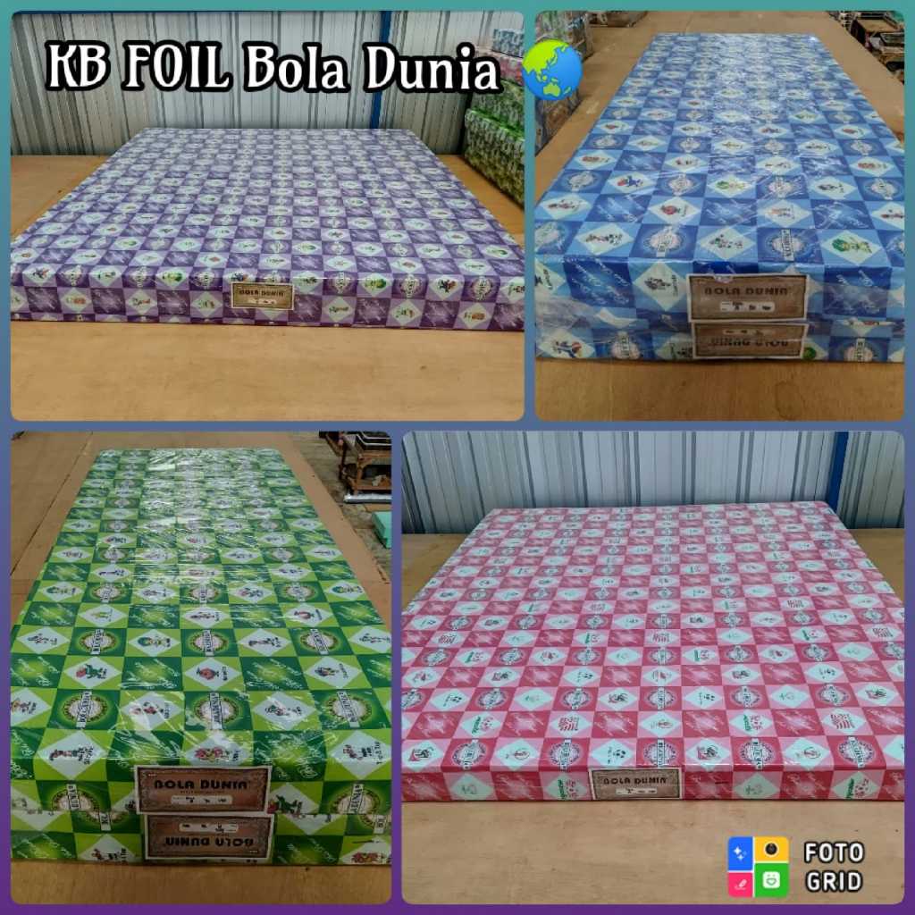 Kasur Busa Bola Dunia (KB Foil)