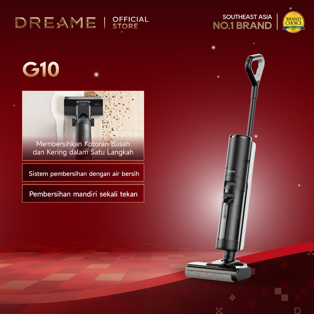 Dreame G10 Wet and Dry Vacuum | Edge Cleaning | Mess Detection | Self Cleaning and Drying
