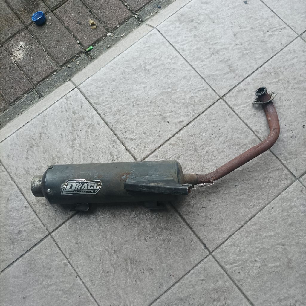 knalpot racing beat deluxe/genio