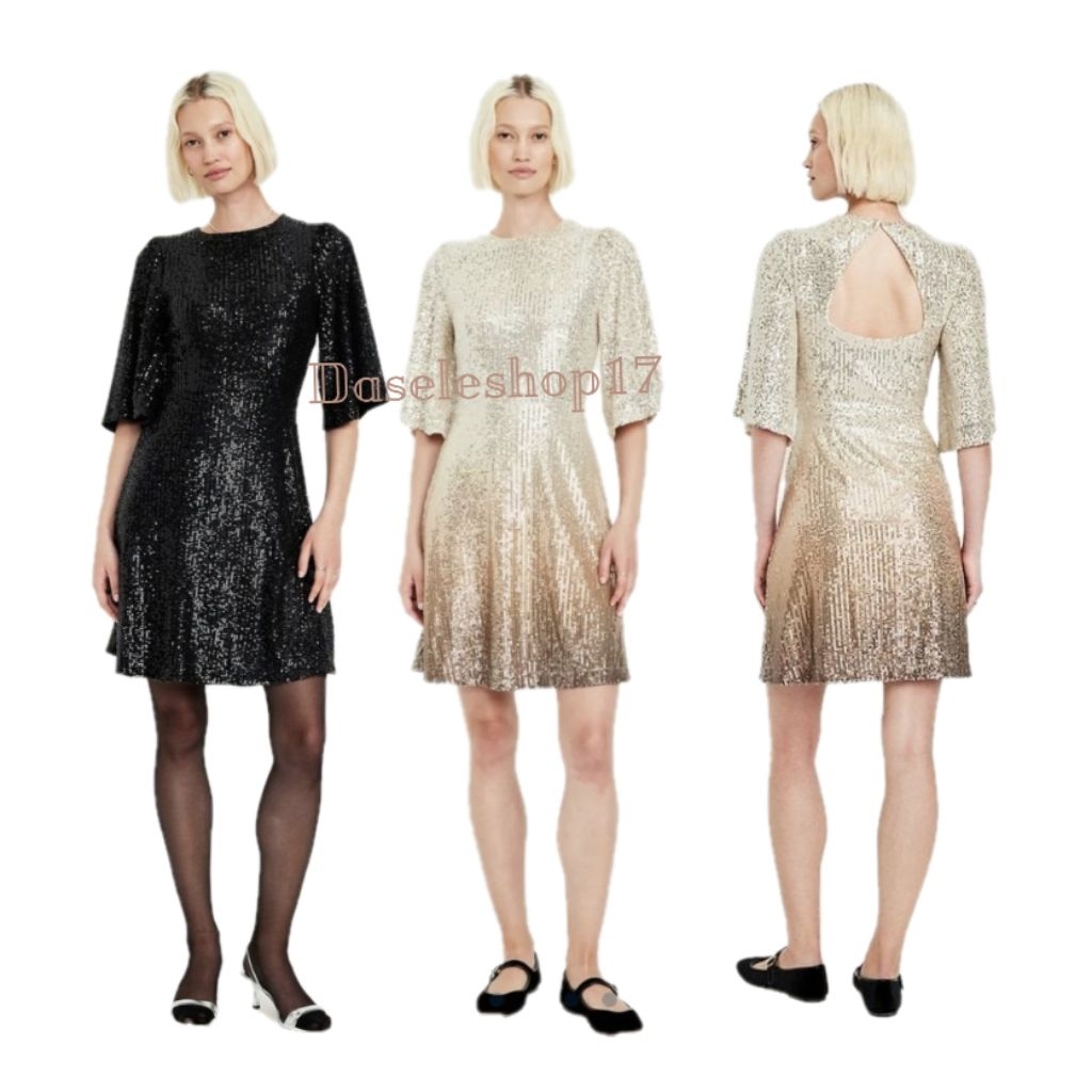 Mini Dress Berpayet Oldny-Sequin dress