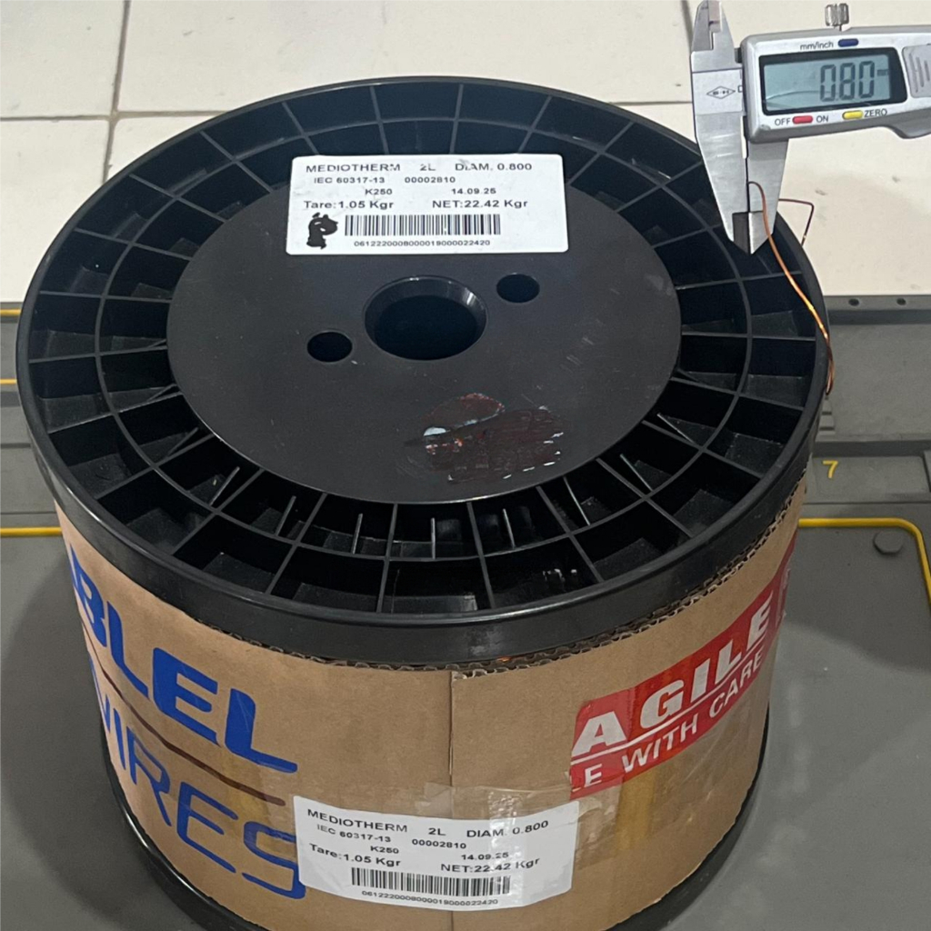 HELLENIC 0.80 Kawat Email/Enamel/Tembaga 0,8 Kawat Gulungan DINAMO, TRAFO, TRANSFORMATOR, SPOOL 0.8