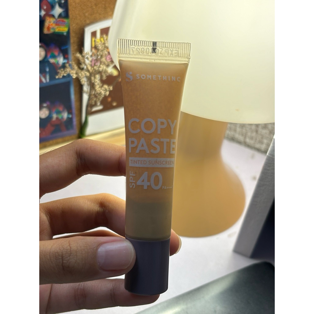 preloved - somethinc copy paste tinted sunscreen
