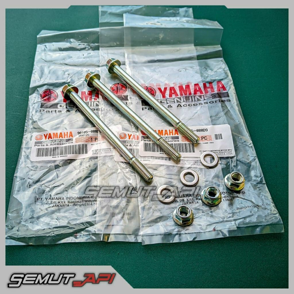 BAUT RANGKA SET YAMAHA JUPITER Z ORIGINAL YGP / BAUT RANGKA MESIN YAMAHA JUPITER Z BAUT MOUNTING MES