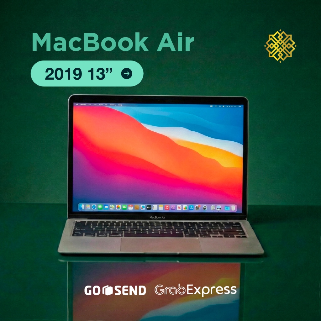 MacBook Air 2019 13 inch | RAM 8/16 | SSD 128/256/512/1TB/1,5TB/2TB | Second Like New | Original | F