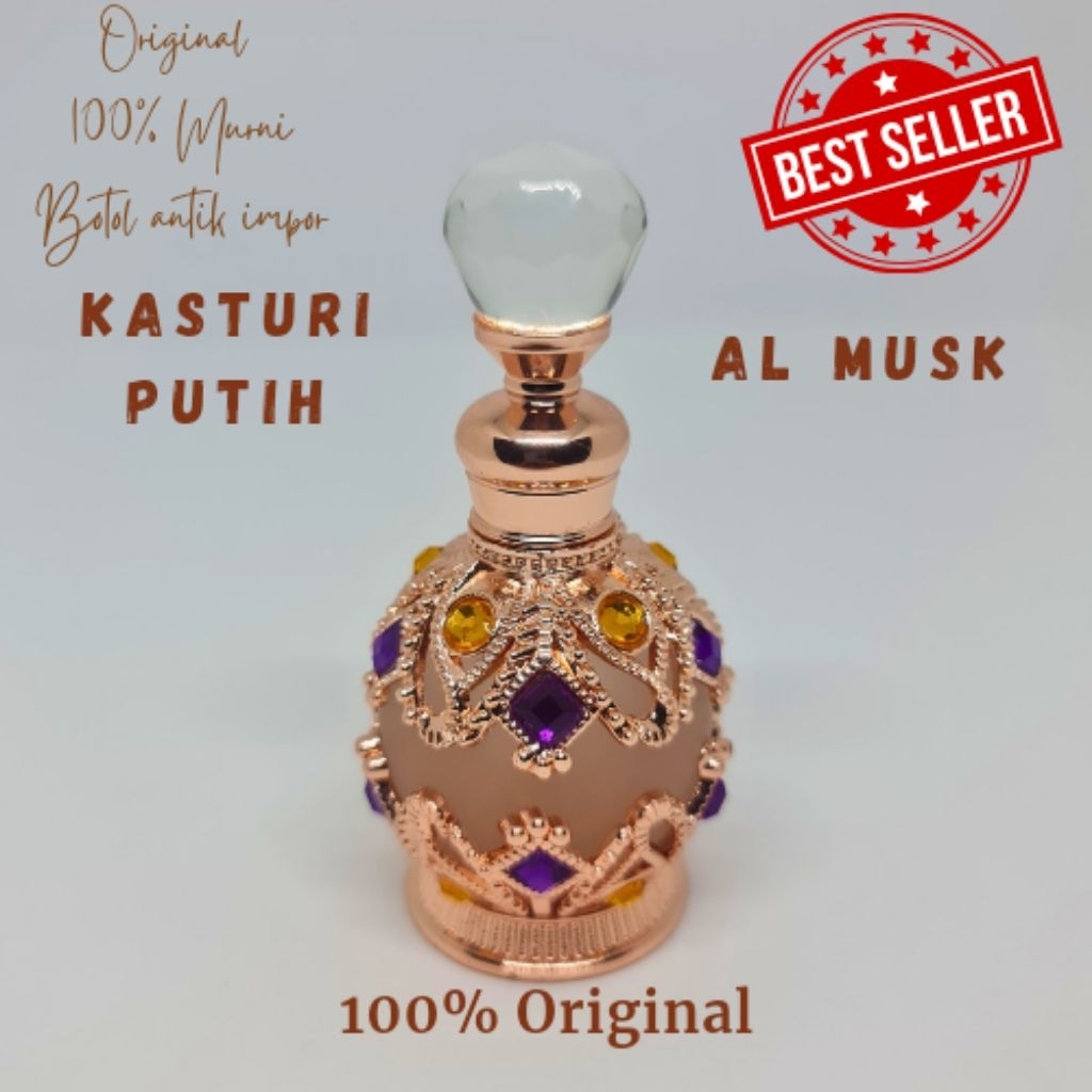 Kasturi Putih Super Original Impor Murni Non Alkohol