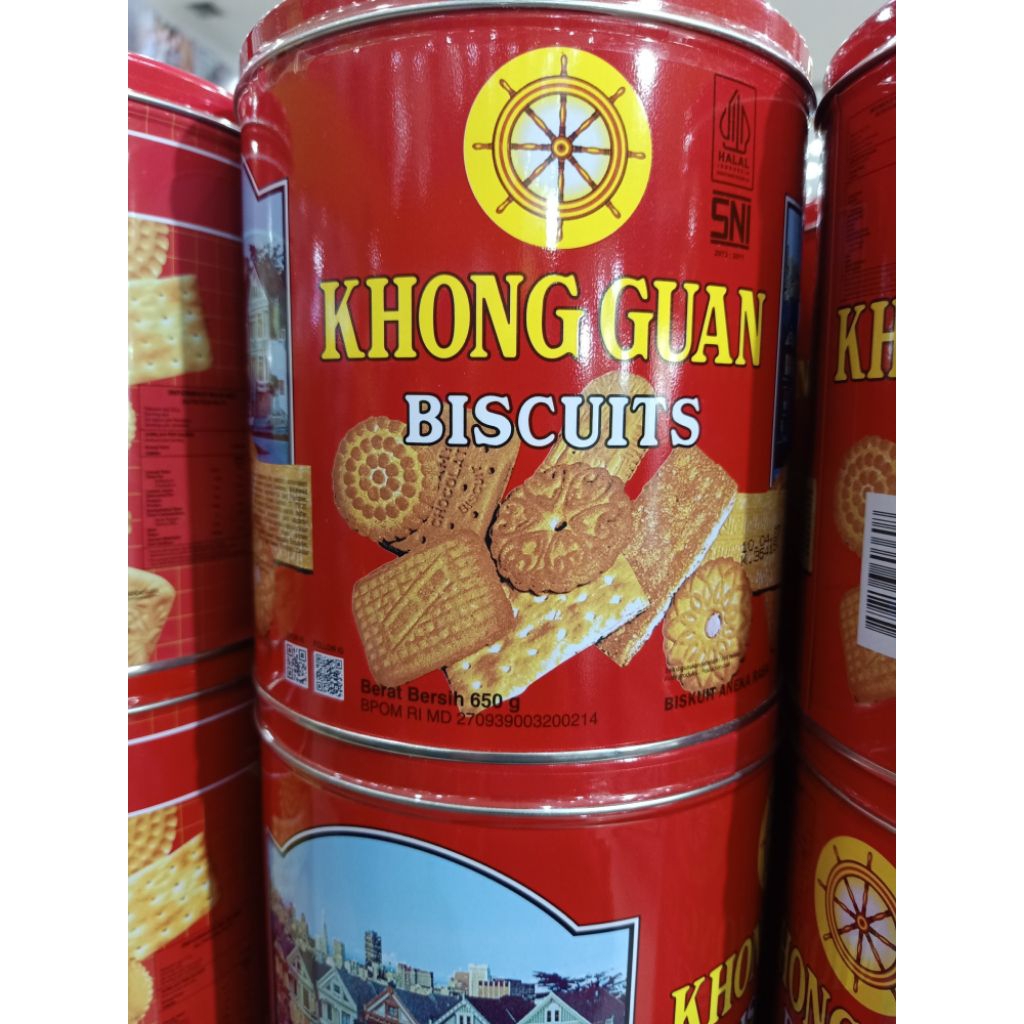 Khong Guan assorted biscuit family 650g