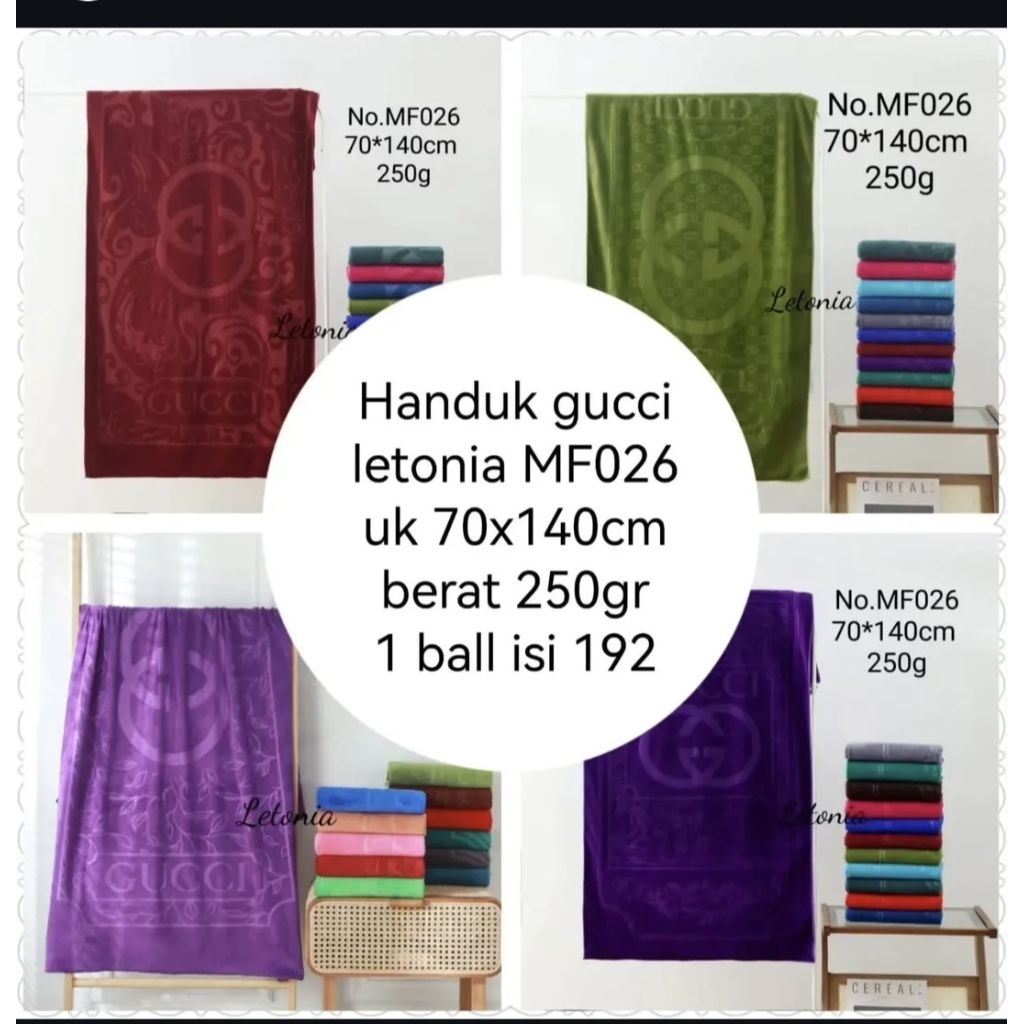 handuk Guci 70x140cm dewasa