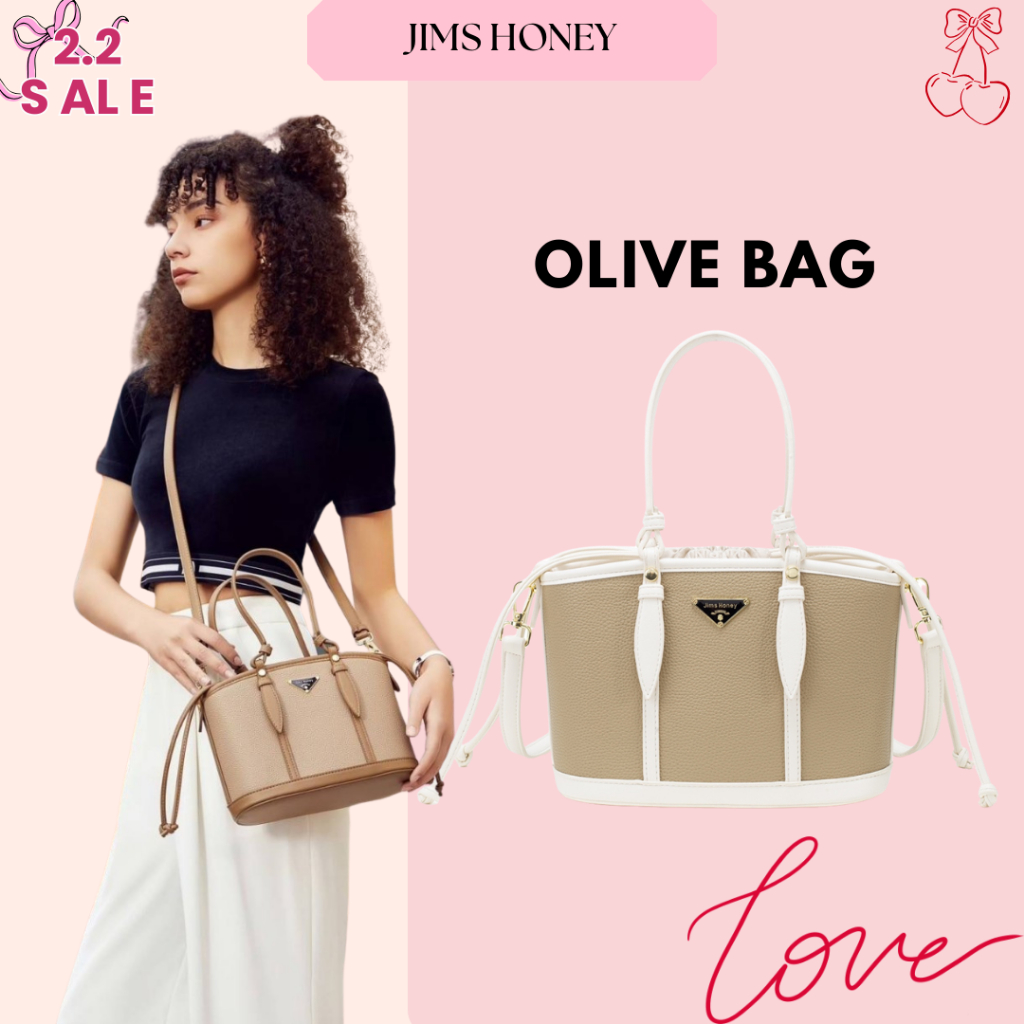 JIMS HONEY TAS SELEMPANG WANITA OLIVE BAG