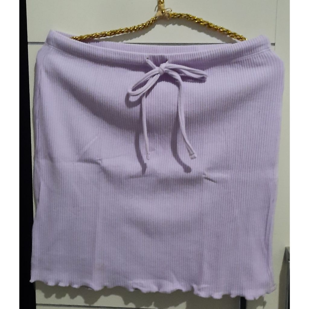 Preloved - Rok pendek ungu merk Cotton On