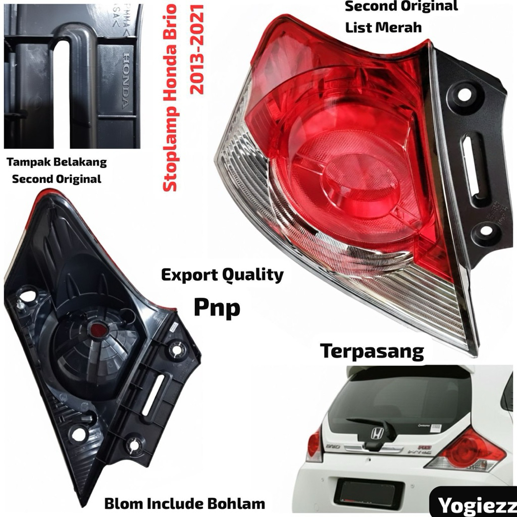 Stoplamp brio 2012 2013 2014 lampu belakang brio satya lama ory stoplamp belakang honda brio