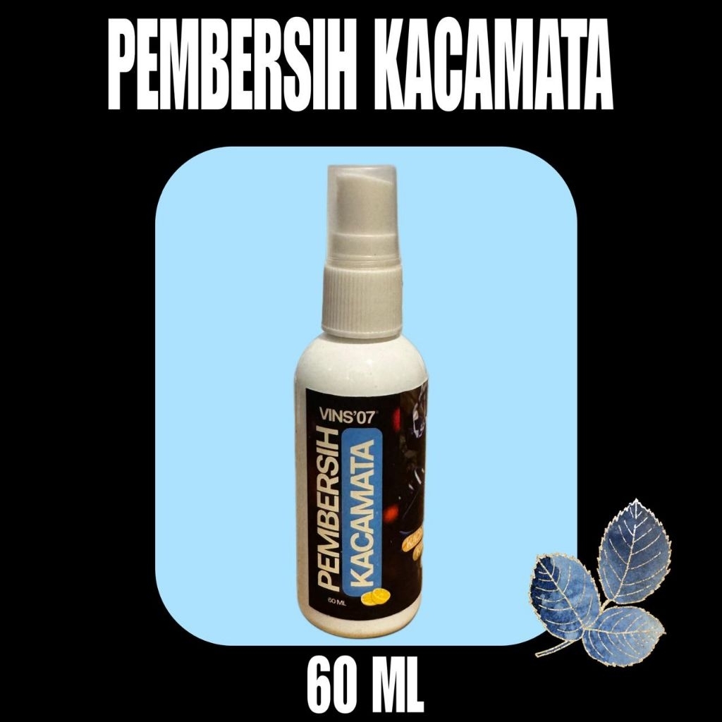 PEMBERSIH KACAMATA 60 ML  AROMA KOPI BALI, LAVENDER, APEL | VINS 07 | ANTI KABUT, EFEK DAUN TALAS, J
