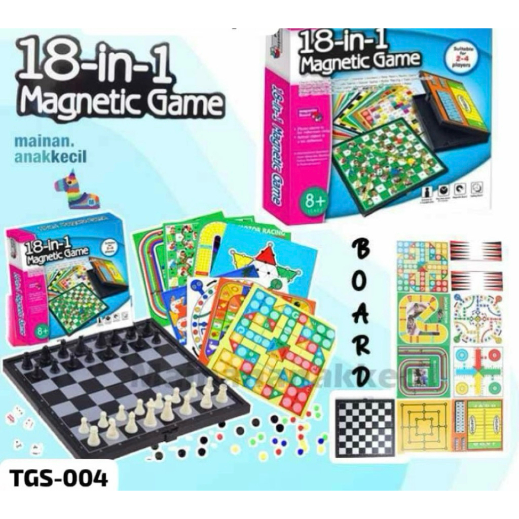 PROMO CATUR MAGNIT / CATUR MAGNET / LUDO / ULAR TANGGA / GAME BOARD