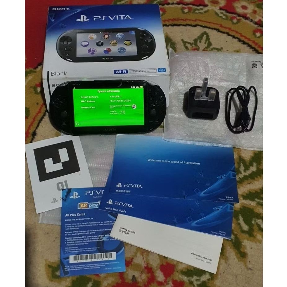 PSVITA SLIM CFW 3.65 PERMANANT HENKAKU / RESMI REG 3 INDO